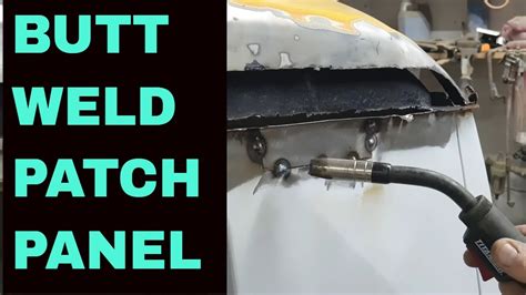 welding patches in sheet metal|welding patch panels on truck.